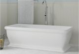 56 Bathtubs for Sale 68" Lafayette Acrylic Rectangular Freestanding Tub