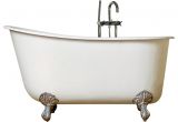 56 Bathtubs for Sale Cambridge 54" Cast Iron Swedish Tub No Faucet Drillings