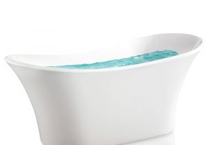 58 Freestanding Bathtub Akdy 5 58 Ft Acrylic Center Drain Oval Slipper Flatbottom