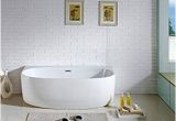 58 Inch Freestanding Bathtub Pacific Collection Monte 5833 Cr 58 In Freestanding Oval