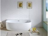 58 Inch Freestanding Bathtub Shop Una Pure Acrylic 71 Inch All In E Oval Freestanding