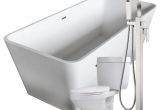 58 Jetted Bathtub Anzzi Cenere 58 25 In Man Made Stone Flatbottom Non