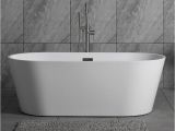 59 Inch Freestanding Bathtub Woodbridge 59" X 29 5" Freestanding soaking Bathtub