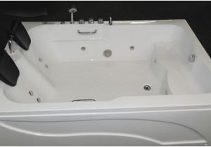 5' Jetted Bathtub 2 Person Deluxe Puterized Whirlpool Jetted Bathtubs