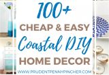5' Round Nautical Rugs 100 Cheap and Easy Coastal Diy Home Decor Ideas Pinterest