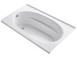 6 Foot Bathtub Canada Kohler Windward 6 Feet Oval Drop In Non Whirlpool Bathtub