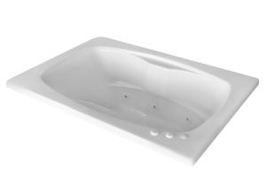 6 Foot Bathtub with Jets Carver Tubs Ar7242 Jetted Whirlpool Bathtub W 6 Jets