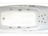 6 Foot Bathtub with Jets Serenity 6 Drop In or Alcove Whirlpool Bathtub