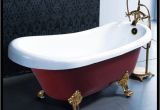 6 Foot Bathtubs for Sale 1 7 Meter Hot Sale Red Color Acrylic Clawfoot Bathtub Free