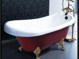 6 Foot Bathtubs for Sale 1 7 Meter Hot Sale Red Color Acrylic Clawfoot Bathtub Free