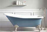 6 Foot Bathtubs for Sale 66" Goodwin Cast Iron Clawfoot Tub Imperial Feet Slate