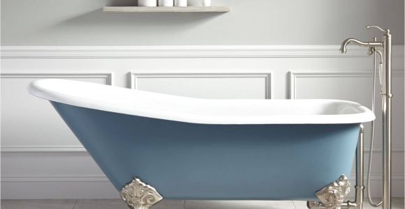 6 Foot Bathtubs for Sale 66" Goodwin Cast Iron Clawfoot Tub Imperial Feet Slate