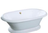 6 Foot Bathtubs for Sale Shop Kohler Vintage 6 Foot Center Drain Free Standing Cast