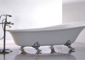 6 Foot Freestanding Bathtub 6 Foot Bathtub Deep soaking Tubs Claw Foot soaking Tubs