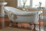 6 Foot Jacuzzi Bathtub Freestanding Tub with Jets Clawfoot Jacuzzi Tub Clawfoot