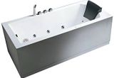 6 Foot Jetted Bathtub Eago Am154 6 L 6 Feet Left Drain Rectangular Corner