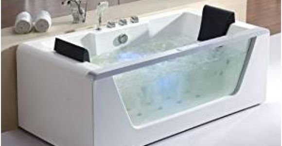 6 Foot Jetted Bathtub Eago Am196 6 Feet Left Drain Rectangular Corner Whirlpool