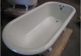 6 Foot Porcelain Bathtub original Porcelain Clawfoot Bathtub Claw Foot Tub In Very