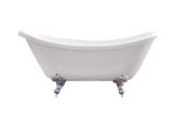 6 Ft Whirlpool Bathtub Azzuri Nova 5 6 Ft Acrylic Double Slipper Claw Foot Non