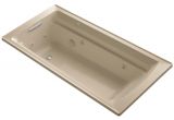 6 Ft Whirlpool Bathtub Kohler Archer 6 Ft Acrylic Rectangular Drop In Whirlpool