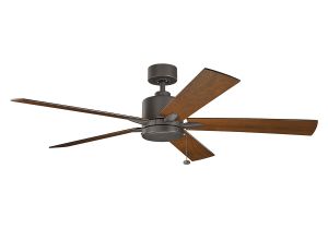 60 Ceiling Fan with Light and Remote 60 Bowen Ceiling Fan In Brushed Nickel