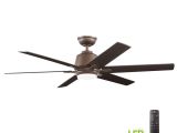 60 Ceiling Fan with Light and Remote Home Decorators Collection Kensgrove 54 In Integrated Led Indoor