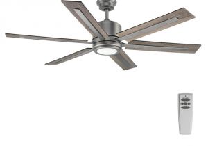 60 Ceiling Fan with Light and Remote Progress Lighting Glandon 60 In Indoor Led Antique Nickel Ceiling