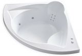 60 Freestanding Bathtub with Jets Carver Tubs Me6060 60" X 60" Drop In Corner Jetted