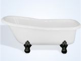 60 Inch Clawfoot Tub 60 Inch Slipper Acrylic Clawfoot Tub