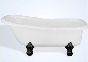 60 Inch Clawfoot Tub 60 Inch Slipper Acrylic Clawfoot Tub