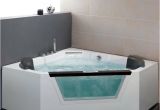 60 Jetted Bathtub Ariel Platinum 60" X 60" Am156jdtsz Corner Whirlpool