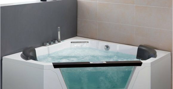 60 Jetted Bathtub Ariel Platinum 60" X 60" Am156jdtsz Corner Whirlpool