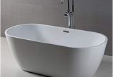 60 Stand Alone Bathtubs Neptune Vapora F1 Freestanding soaker Tub 60" L X 36" W X