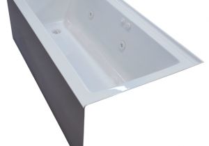 60 X 30 Whirlpool Bathtub Pontormo 30 X 60 Front Skirted Whirlpool & Air Jetted Drop