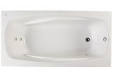 60 X 32 Jetted Bathtub Proflo Pfwplusa6032 60 X 32 Drop In 8 Jet Whirlpool Bath
