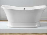 60 X 36 Freestanding Bathtub Streamline Bath 60" X 26 4" Freestanding soaking Bathtub