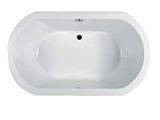 60 X 42 Whirlpool Bathtub Duetta 60" X 42" Whirlpool Bathtub Color White Drop In
