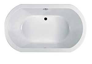 60 X 42 Whirlpool Bathtub Duetta 60" X 42" Whirlpool Bathtub Color White Drop In