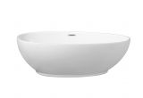 63 Inch Freestanding Bathtub Streamline N 380 63fswh Fm White 63 Inch soaking