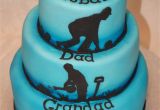 65 Birthday Cake Decorations 80th Birthday Cake Husband Dad Grandad Tiered Cake with Lawn Bowls