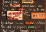 65 Birthday Decorations Uk Old Age Over the Hill 60th Birthday Candy Card Poster Using Candy