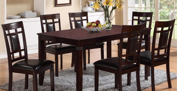 7 Piece Dining Set with Bench Crown Mark Paige 7 Piece Table and Chair Set with Block Feets