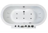 7 Whirlpool Bathtub Ariel Bath 71" X 37" Whirlpool Bathtub & Reviews