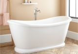 70 Freestanding Bathtub 70" Howerton Acrylic Double Slipper Tub Freestanding