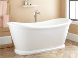 70 Freestanding Bathtub 70" Howerton Acrylic Double Slipper Tub Freestanding