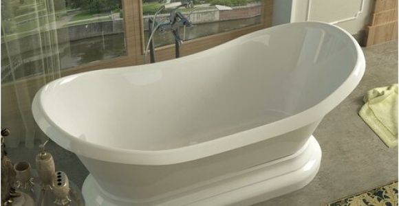 70 Freestanding Bathtub Spa Escapes Grace 70 75" X 32 75" Oval Freestanding soaker