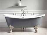 72 Clawfoot Tub 72" Lena Cast Iron Clawfoot Tub Monarch Imperial Feet