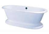 72 Freestanding Bathtub Elizabethan Classics 72 Inch Dual On Plinth Acrylic