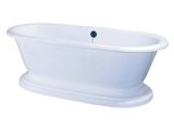 72 Freestanding Bathtub Elizabethan Classics 72 Inch Dual On Plinth Acrylic