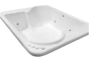 72 Jetted Bathtub Carver Tubs Be7260 72 X 60 2 Person Extra 6 White